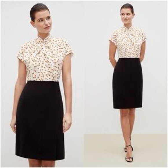 M.M. Lafleur The Adelaide Dress In Mosaic Print Size 14